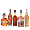 Blanton's Original, Eagle Rare, Weller Antique 107, Buffalo Trace, and EH Taylor Small Batch 750ml Value Bourbon Bundle