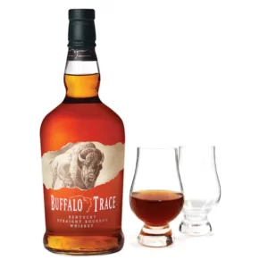 Buffalo Trace Bourbon with Glencairn Set Bundle
